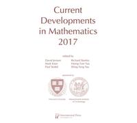 Current Developments in Mathematics, 2017