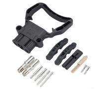 Current Forklift Battery Charging Connector 80a 160a 320a Dc Power Link for Electric Forklifts Ups Silverplated Copper Termi(80A female)