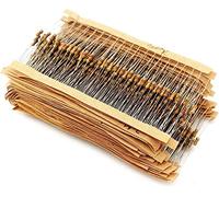 Current limiting elements 1000pcs/lot 1/4W Resistors Assorted Kit 0.25W Carbon Film Resistance Set 2.2 Ohm -2.2 M Assortment Resistor 100 Ohm Resistor
