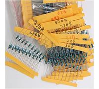 Current limiting elements 300Pcs 10-1M Ohm 1/4w Resistance, 1Percent Metal Film Resistor Assortment Kit Set, 30Kinds x10pcs Resistor
