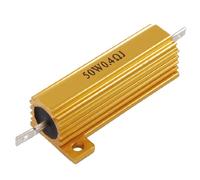Current limiting elements Chassis Mounted 50W 0.4 Ohm 5% Aluminum Case Wirewound Resistor (Caja montada en chasis 50W 0,4 ohmios 5% Caja de aluminio Wirewound Resistor