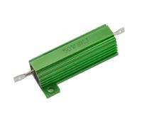 Current limiting elements Chassis Mounted Aluminum Shell 50W Watt 8K Ohm 5% Wirewound Resistor (Carcasa de aluminio montada en chasis 50W vatio 8K ohmio 5% de resistencia bobinada