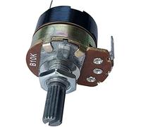 Current limiting elements Relay 5pcs WH138-1 B5K/10K/20K/50K/100K/250K/500K/1K/2K Adjustable Speed Potentiometer with Switch 5pcs/lot (Size : 100K Ohm) (Size : 2K Ohm)