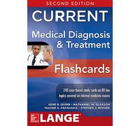 CURRENT Medical Diagnosis and Treatment Flashcards, 2E (INTERNAL MEDICINE)