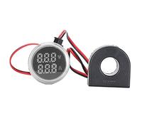 Current Meter Light, 2-Display Ent Indicator Light Current Indicator for Current Signal(White)