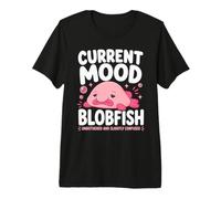 Current Mood Blobfish Unbothered Slightly Confused Premium T-Shirt