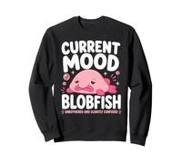 Current Mood Blobfish Unbothered Slightly Confused Sweatshirt