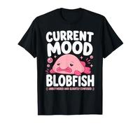 Current Mood Blobfish Unbothered Slightly Confused T-Shirt