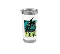 Current Mood Resting Witch Face Halloween Meme Funny Scary Stainless Steel Insulated Tumbler