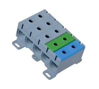 Current Rails Mount Aluminum Terminals Block Universals Electrical Distribution Box for Wire Electrical Connection Cable Power Connector