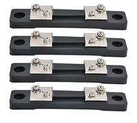 Current Shunt 4Pcs High Accuracy 50A Ammeter Tester Measurement Tool Kit For Current Testing And Measurement