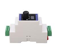 Current Signal Generator Digital Display Adjustable 4-20mA DC 24V Analog Simulator Rail Installation for PLC Panel Debugging Equipment Testing