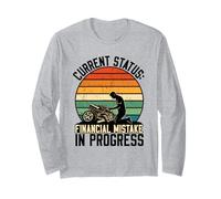 Current Status Financial Mistake in Progress Car Mechanic Long Sleeve T-Shirt