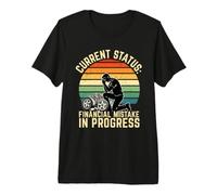 Current Status Financial Mistake in Progress Car Mechanic Premium T-Shirt