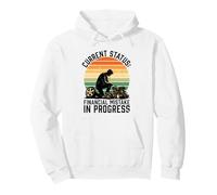 Current Status Financial Mistake In Progress Car Mechanic Pullover Hoodie