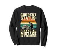 Current Status Financial Mistake In Progress Car Mechanic Sweatshirt