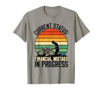 Current Status Financial Mistake in Progress Car Mechanic T-Shirt