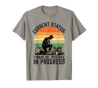 Current Status Financial Mistake in Progress Car Mechanic T-Shirt