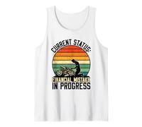Current Status Financial Mistake in Progress Car Mechanic Tank Top