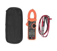 Current Voltage Clamp Meter Large LCD Display 1999 Counts NCV True RMS Multimeter with Flashlight for Electricians Technicians ABS Material 35mm Jaw Opening