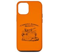 Currently Avoiding Reality Vintage Introvert Fox Graphic Case for iPhone 12/12 Pro