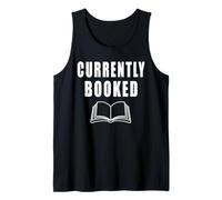 Currently Booked Book Reader Tank Top