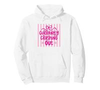 Currently Crashing Out Sleepy Relaxation Design Pullover Hoodie