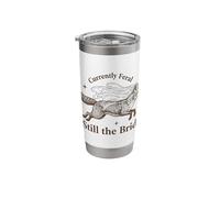 Currently Feral Still the Bride Bachelorette Fox Stainless Steel Insulated Tumbler