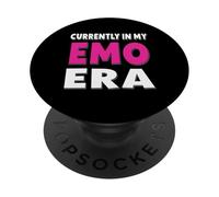 Currently In My Emo Era Music Alternative Emo Kid Relatable PopSockets Adhesive PopGrip