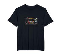 Currently in My Second Grade School Adventure T-Shirt, Men's Big and Tall, Black, 3X Tall