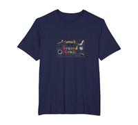Currently in My Second Grade School Adventure T-Shirt, Men's Big and Tall, Navy, 6X Tall
