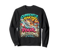 Currently Making Waves Redfish Fishing Angler Sweatshirt