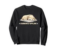 Currently offline Cavapoo Dog sleeping Cavapoo Sweatshirt