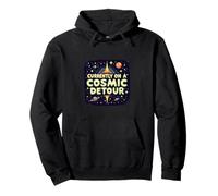 Currently on a Cosmic Detour Funny Mental Health Pullover Hoodie