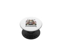 Currently Overthinking Frog Coffee Mental Health PopSockets Adhesive PopGrip