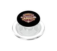 Currently Pretending to Adult Funny Millennial PopSockets PopGrip for MagSafe