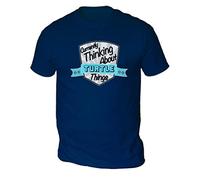 Currently Thinking About Turtle Mens T-Shirt [Navy X-Small]