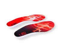 CURREX AcePro Low Insoles-Red,Dark Red, Size M