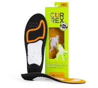 CURREX PICKLEBALLPRO Insoles for Pickleball Shoes - Arch Support Inserts w/Super Grip Surface & Premium Heel Cushioning, Helps Improve Foot Stability - for Men & Women- Medium Arch, Orange, XXL