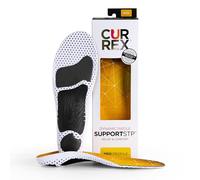 CURREX SupportSTP - Arch Support Insole w/Superior Cushioning & Airflow, Heavy Duty Shell for Less Fatigue - Comfort, Athletic, Casual and Work Shoe Inserts, Men & Women - Medium Arch, Large
