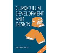 Curriculum Development and Design
