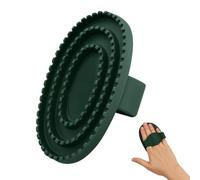 Curry Comb, Horse Grooming Brushes, Horse Brushes, Magic Brush Horses, Horses Brush for Grooming, Large Spraying Scrubbing Massaging Combs(Green Color)