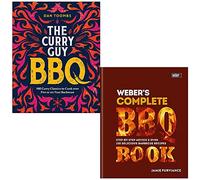 Curry Guy BBQ By Dan Toombs & Weber's Complete BBQ Book By Jamie Purviance 2 Books Collection Set