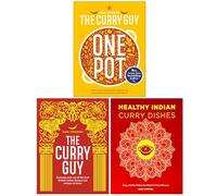 Curry Guy One Pot, The Curry Guy & Healthy Indian Curry Dishes 3 Books Collection Set