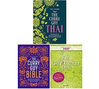 Curry Guy Thai [Hardcover], The Curry Guy Bible [Hardcover], The Slow Cooker Spice Guy Curry Diet 3 Books Collection Set