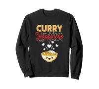 Curry Happiness Cute Food Lover Asian Comfort Cuisine Sweatshirt