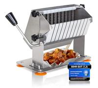 Curry Sausage Slicer, Quick & Even Sausage Slices, Durable Joints + Sharp Blades, Sausage Cutter, Banana Cutter