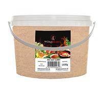 Curry Spice Mixture Red Hot Curry Masala Spice Mix Fiery Spicy Spice Speciality in Premium Quality PE Bucket 1600 g (1.6 kg)