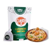 CURRYiT Instant Lucknowi Biryani Curry Paste Just Add Rice & Chicken, Mutton, Paneer Ready in 30 Mins Serves 4-6 Made with Ghee No Preservatives Ready to Cook Indian Masala Gravy, 250 gm