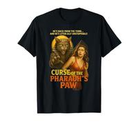 Curse of the Pharaoh’s Paw Funny Cat Horror T-Shirt